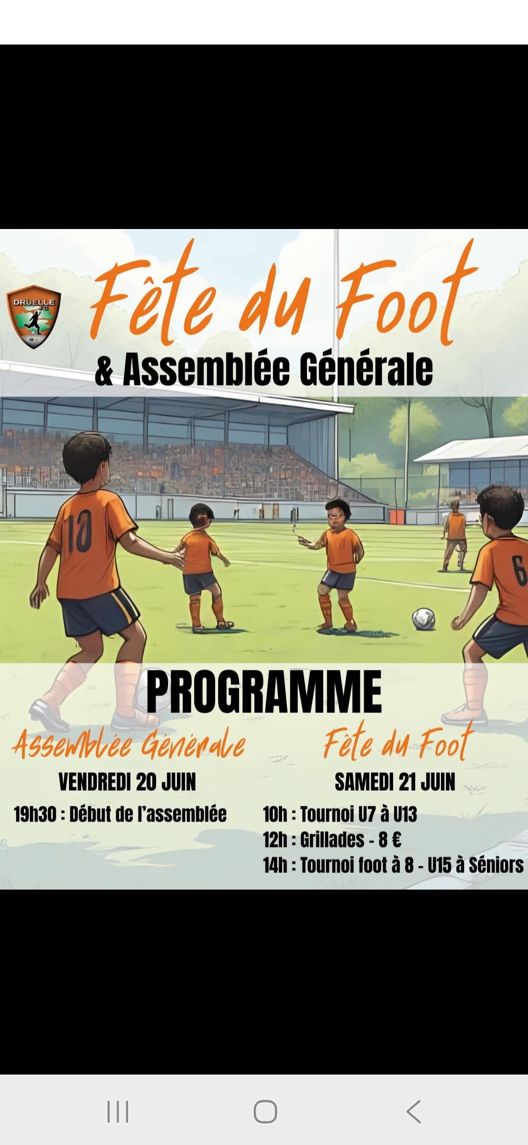 FÊTE DU FOOT ET ASSEMBLEE GENERALE