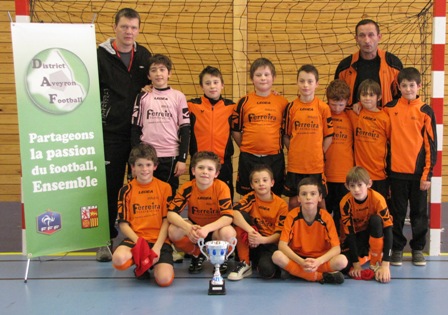 FUTSAL : Les U11 remportent le tournoi départemental !