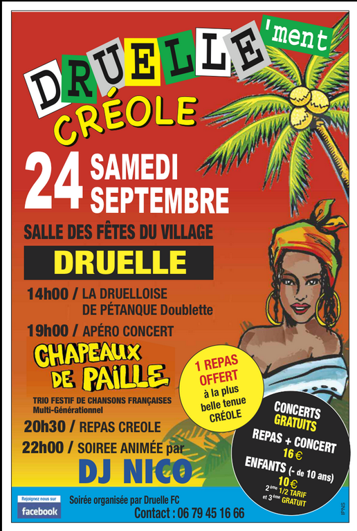 DRUELLE'ment CREOLE