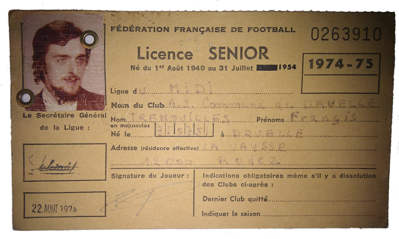 Premiere licence DFC